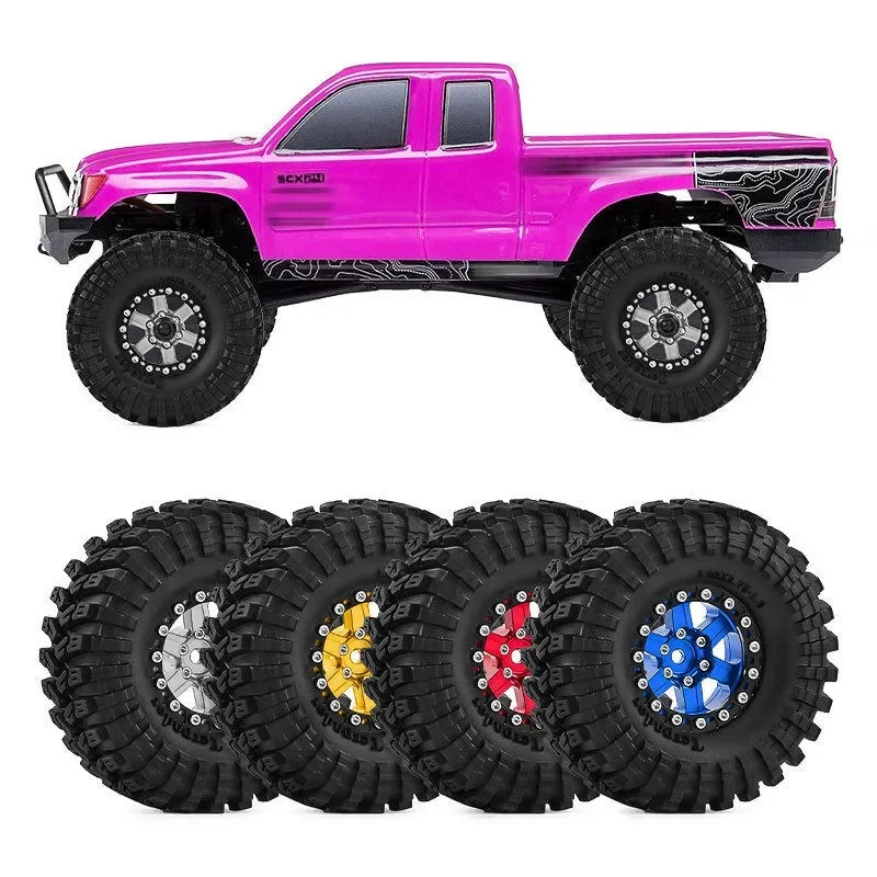 1.3 Inch Aluminum Alloy Wheel Set 4PCS for TRX4M SCX24 FCX24 AX24 Ascent18 1/18 1/24 RC Crawler Upgrade Parts
1.3 Inch Aluminum Alloy Wheel Set 4PCS for TRX4M SCX24 FCX24 AX24 Ascent18 1/18 1/24 RC Crawler Upgrade Parts