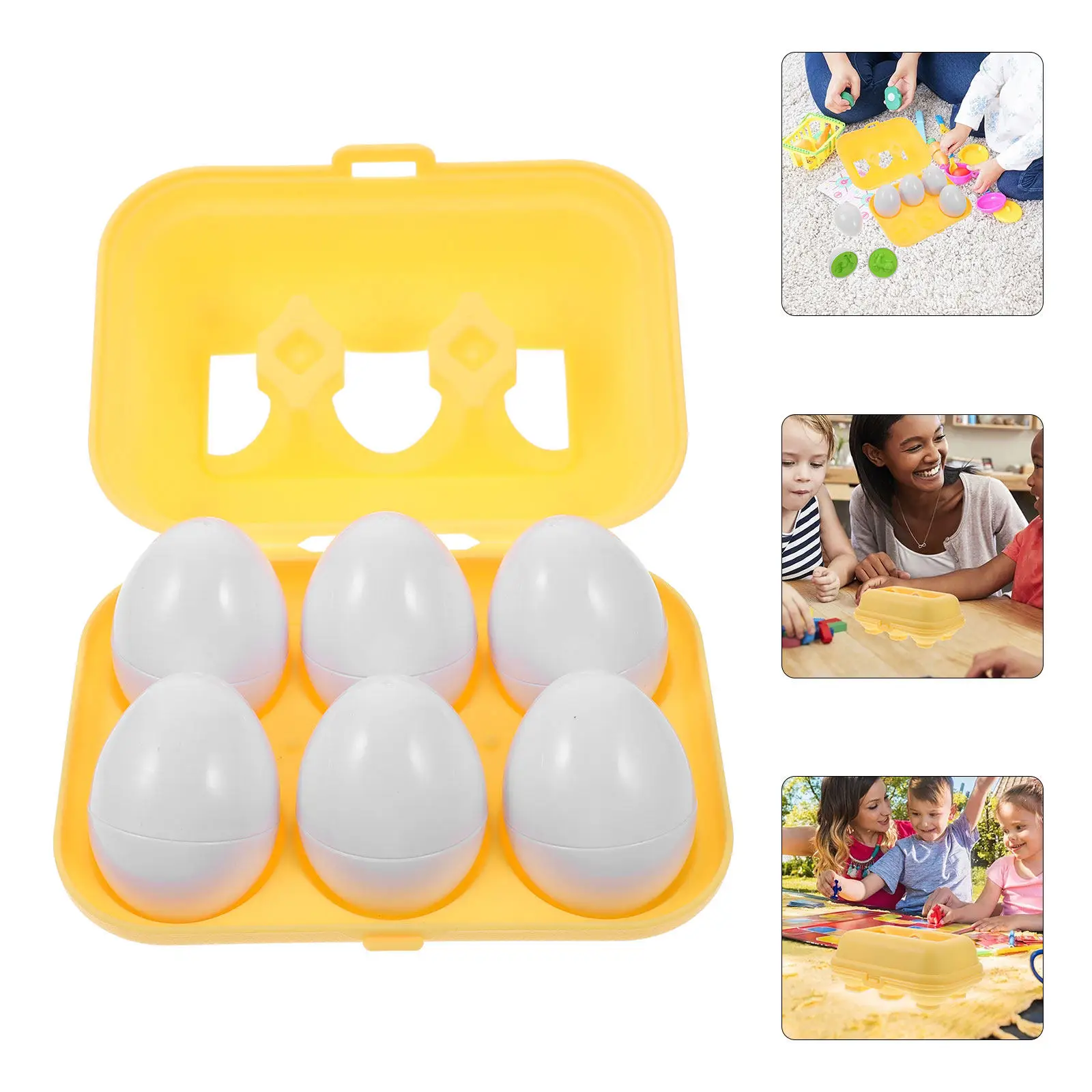 Набор из 6 развивающих яиц для распознавания форм, безопасный, многоразовый, с гладкой поверхностью, цветной, для малышей, подарок для обучения и развития познавательных способностей
Набор из 6 развивающих яиц для распознавания форм, безопасный, многоразовый, с гладкой поверхностью, цветной, для малышей, подарок для обучения и развития познавательных способностей