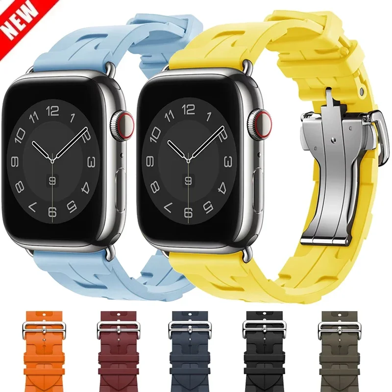 Kilim Single Tour Strap For Apple Watch Band 45mm 44mm 42mm 41mm 38mm Folding Buckle Silicone Bracelet iWatch Ultra 2 49mm
Kilim Single Tour Strap For Apple Watch Band 45mm 44mm 42mm 41mm 38mm Folding Buckle Silicone Bracelet iWatch Ultra 2 49mm