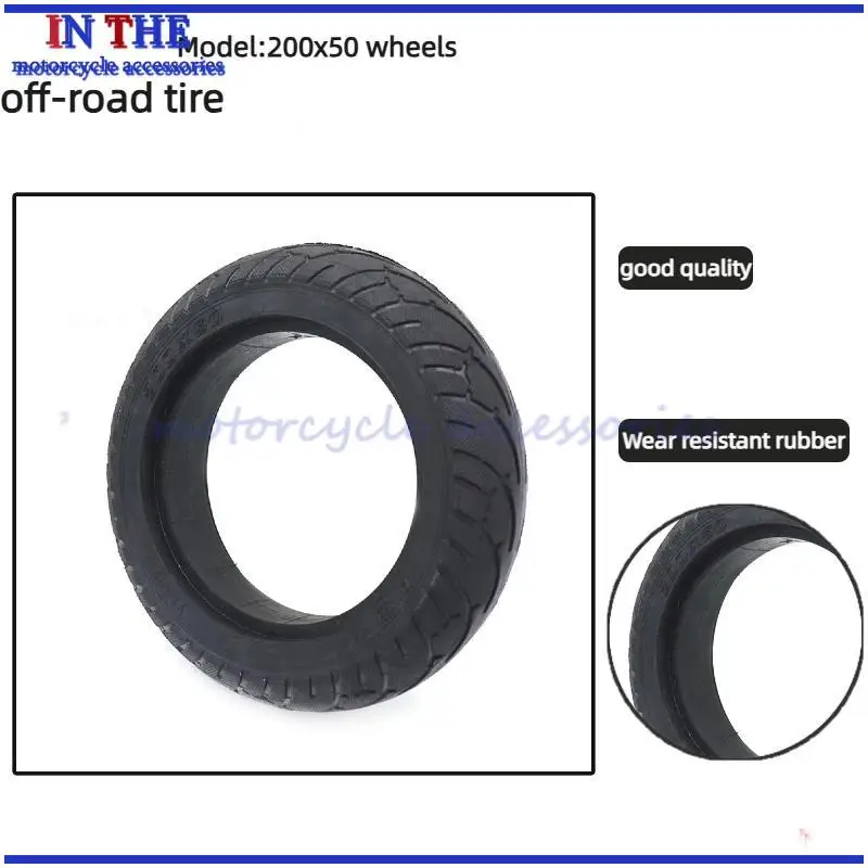 200x50 solid tires have good load-bearing capacity and are suitable for replacing 8-inch scooter tires and wheels
200x50 solid tires have good load-bearing capacity and are suitable for replacing 8-inch scooter tires and wheels