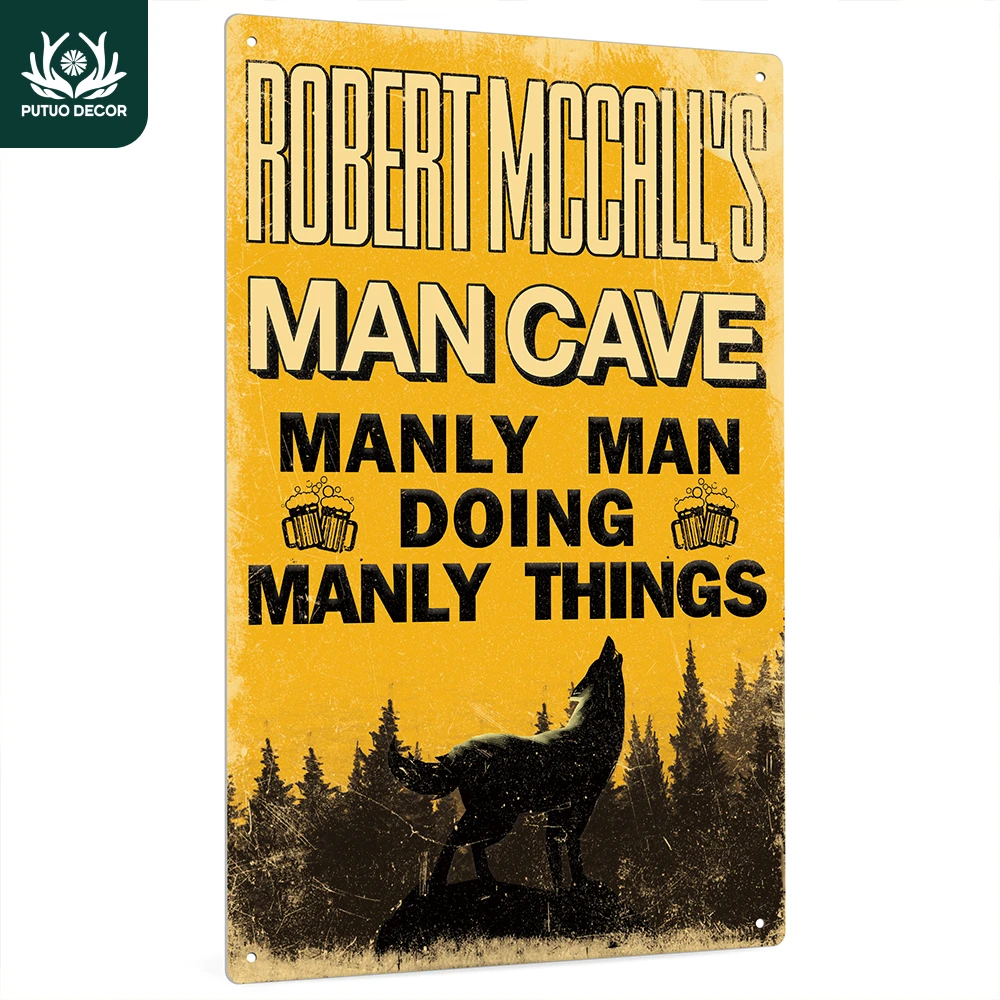 Putuo Decor 1pc Custom Metal Tin Sign, Personalized Plaque Wall Decoration for Home Man Cave Garage Basement, 7.9x11.8 Inches
Putuo Decor 1pc Custom Metal Tin Sign, Personalized Plaque Wall Decoration for Home Man Cave Garage Basement, 7.9x11.8 Inches