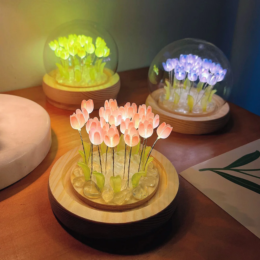 New Products Led Bedroom Decoration Tulip Flower Lamp Diy Romance Gift Home Night Light Dropshipping Sourcing Wholesale
New Products Led Bedroom Decoration Tulip Flower Lamp Diy Romance Gift Home Night Light Dropshipping Sourcing Wholesale