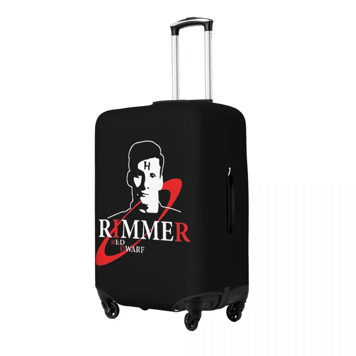 Arnold Rimmer Red Dwarf Smeg Head Logo Suitcase Cover Protection Elastic Travel Luggage Protector Covers for 18-32 Inch
Arnold Rimmer Red Dwarf Smeg Head Logo Suitcase Cover Protection Elastic Travel Luggage Protector Covers for 18-32 Inch