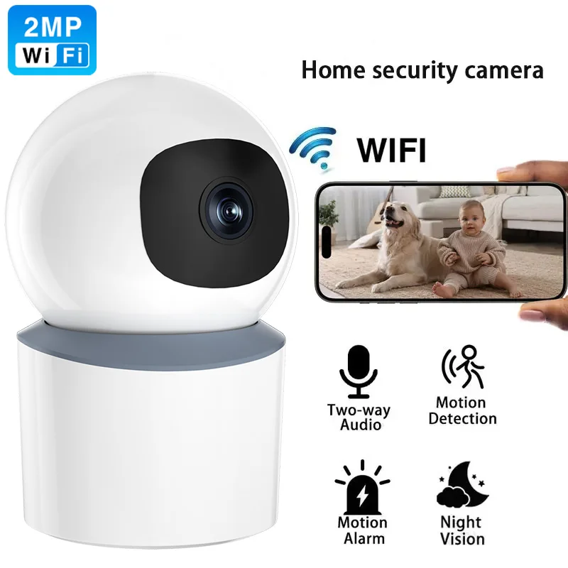 WiFi Camera 1080P HD Night Vision Indoor Baby Monitor Wifi Surveillance Camera For Home Wireless Two Way Audio IP Cameras
WiFi Camera 1080P HD Night Vision Indoor Baby Monitor Wifi Surveillance Camera For Home Wireless Two Way Audio IP Cameras