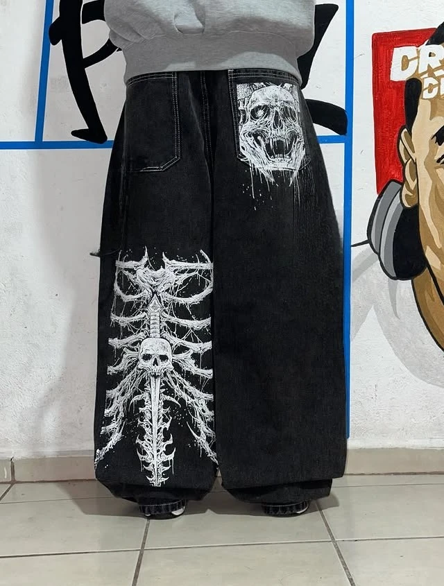 Y2K Retro Trousers Gothic Tiger Pattern Printing Wide-leg Pants Oversized Unisex Punk Streetwear Men's Loose Jeans
Y2K Retro Trousers Gothic Tiger Pattern Printing Wide-leg Pants Oversized Unisex Punk Streetwear Men's Loose Jeans