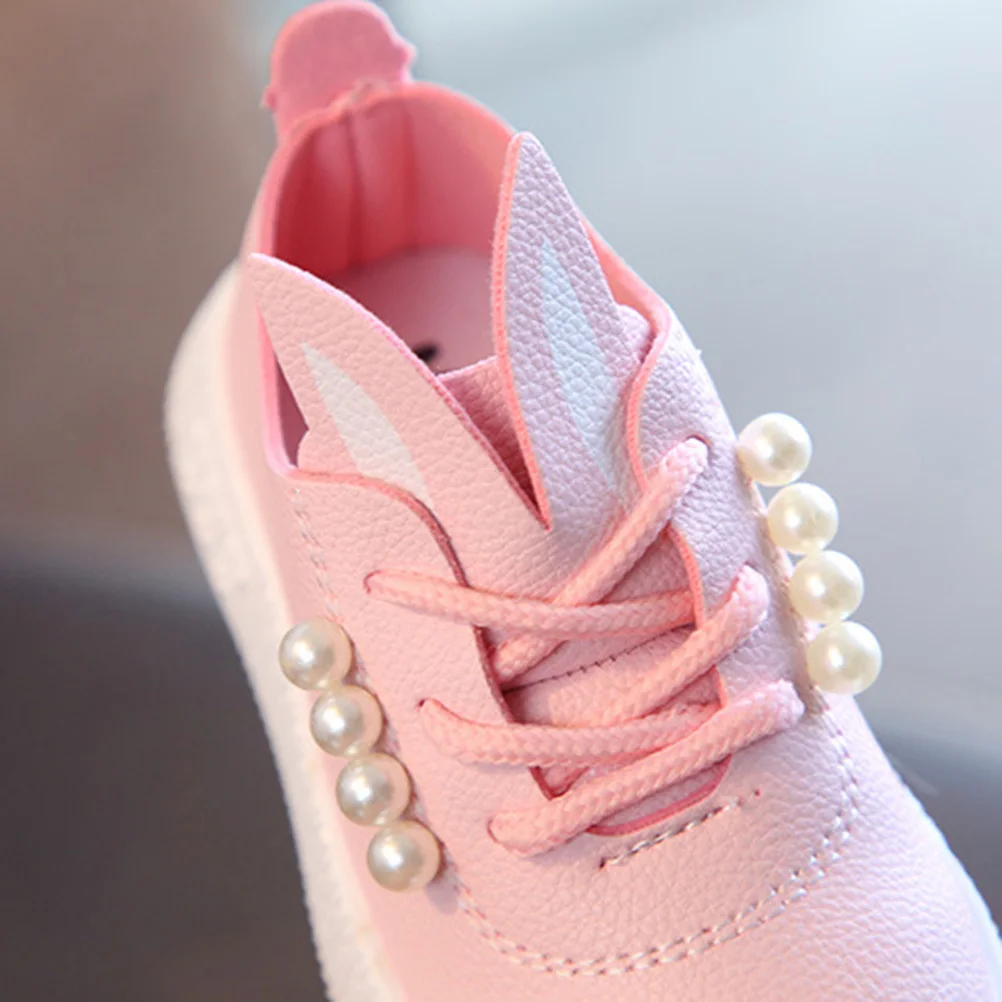 Детская обувь с жемчугом и ушками, размер 24, дышащие мягкие кроссовки для маленьких девочек, весенне-осенняя обувь для девочек
Детская обувь с жемчугом и ушками, размер 24, дышащие мягкие кроссовки для маленьких девочек, весенне-осенняя обувь для девочек
