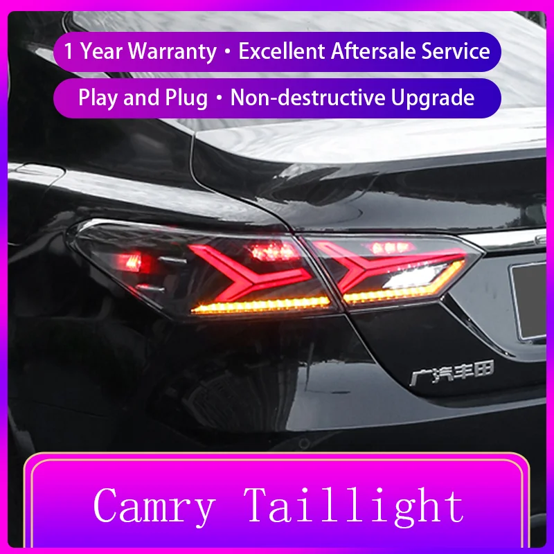 Автомобильный Стайлинг для Toyota Camry 2018-2023 задняя лампа DRL задний фонарь сигнала поворота подсветка динамическая полная фотография задние автомобильные аксессуары
Автомобильный Стайлинг для Toyota Camry 2018-2023 задняя лампа DRL задний фонарь сигнала поворота подсветка динамическая полная фотография задние автомобильные аксессуары