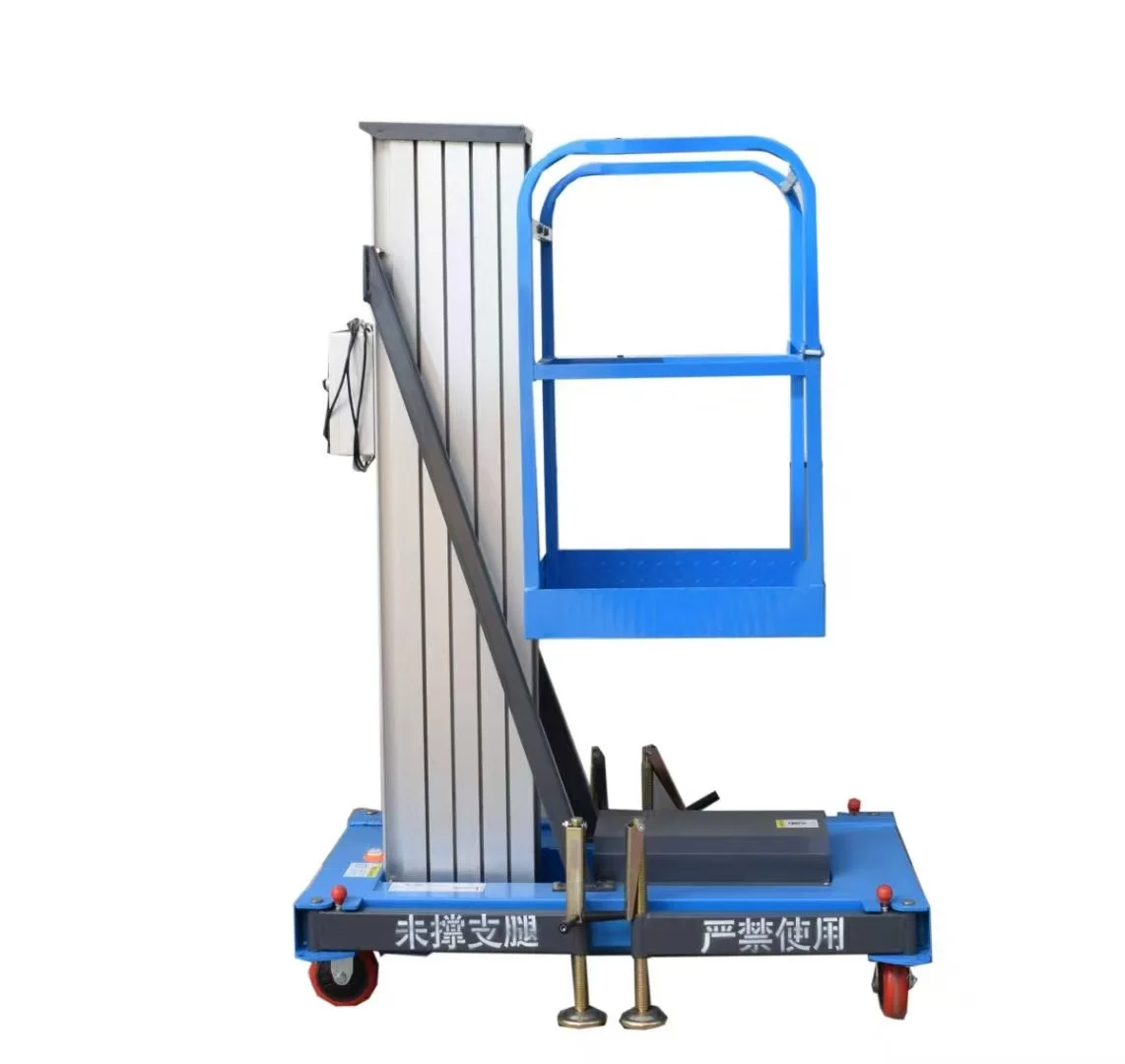 Single Mast 4-10m Mobile Platform Single Mast Aluminum Alloy Mobile Electric Lift Hydraulic Ladder Lift
Single Mast 4-10m Mobile Platform Single Mast Aluminum Alloy Mobile Electric Lift Hydraulic Ladder Lift