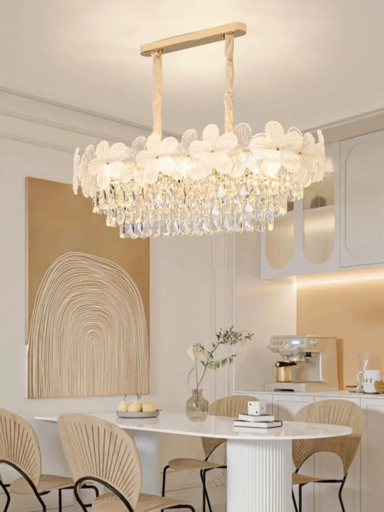 Small Flower Crystal Chandelier, Modern LED Ceiling Hanging Lamp Luxury Gold Home Suspension Light Fixture for Bedroom Decor
Small Flower Crystal Chandelier, Modern LED Ceiling Hanging Lamp Luxury Gold Home Suspension Light Fixture for Bedroom Decor