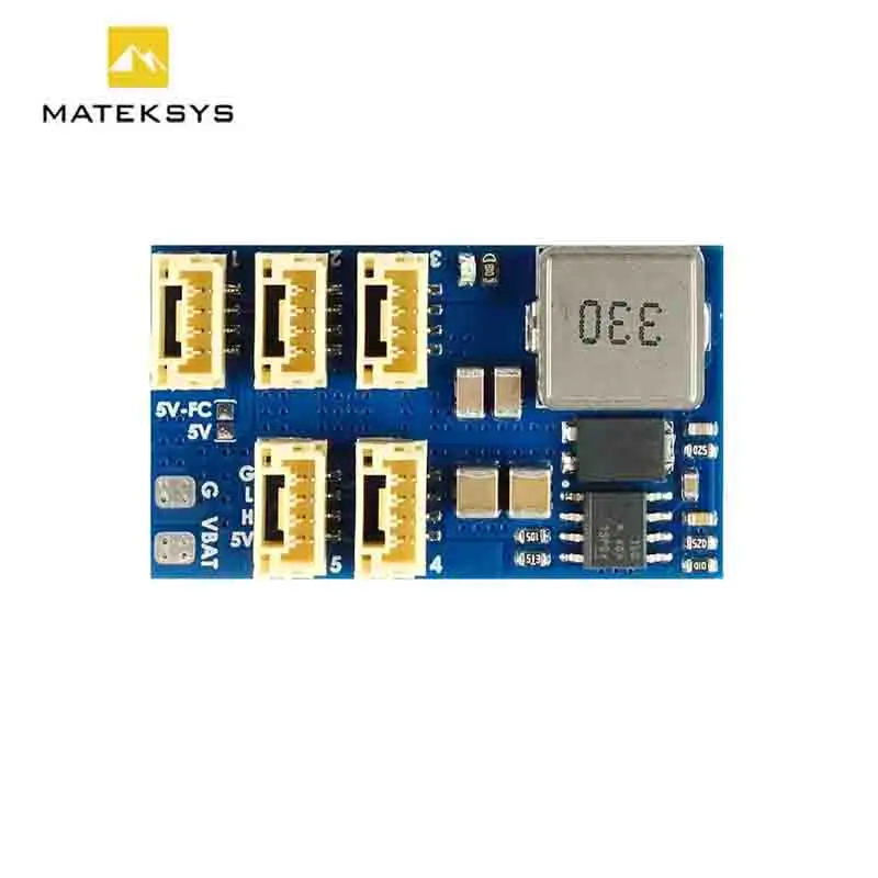 MATEK Mateksys CANPDB w/ 3A BEC JST-GH Splitter 6V to 70V Input Range 2S-16S Integrated Breakout Board For H743 FPV Fixed-Wing
MATEK Mateksys CANPDB w/ 3A BEC JST-GH Splitter 6V to 70V Input Range 2S-16S Integrated Breakout Board For H743 FPV Fixed-Wing