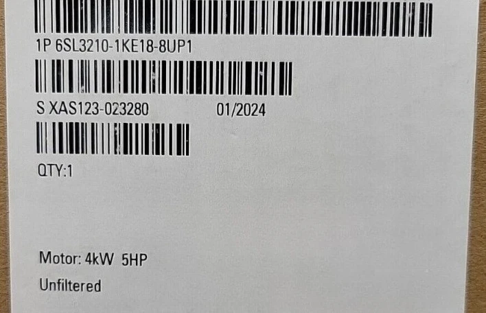 Brand new original 6SL3210-1KE18-8UP1 PLC module Fast Delivery
Brand new original 6SL3210-1KE18-8UP1 PLC module Fast Delivery