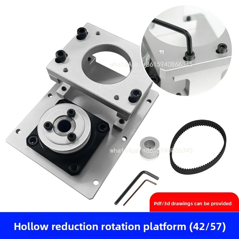 Hollow Rotary Platform 42/57 Stepping Servo Motor Gear reducer Universal Heavy Duty Turntable Electric Indexing Disc
Hollow Rotary Platform 42/57 Stepping Servo Motor Gear reducer Universal Heavy Duty Turntable Electric Indexing Disc