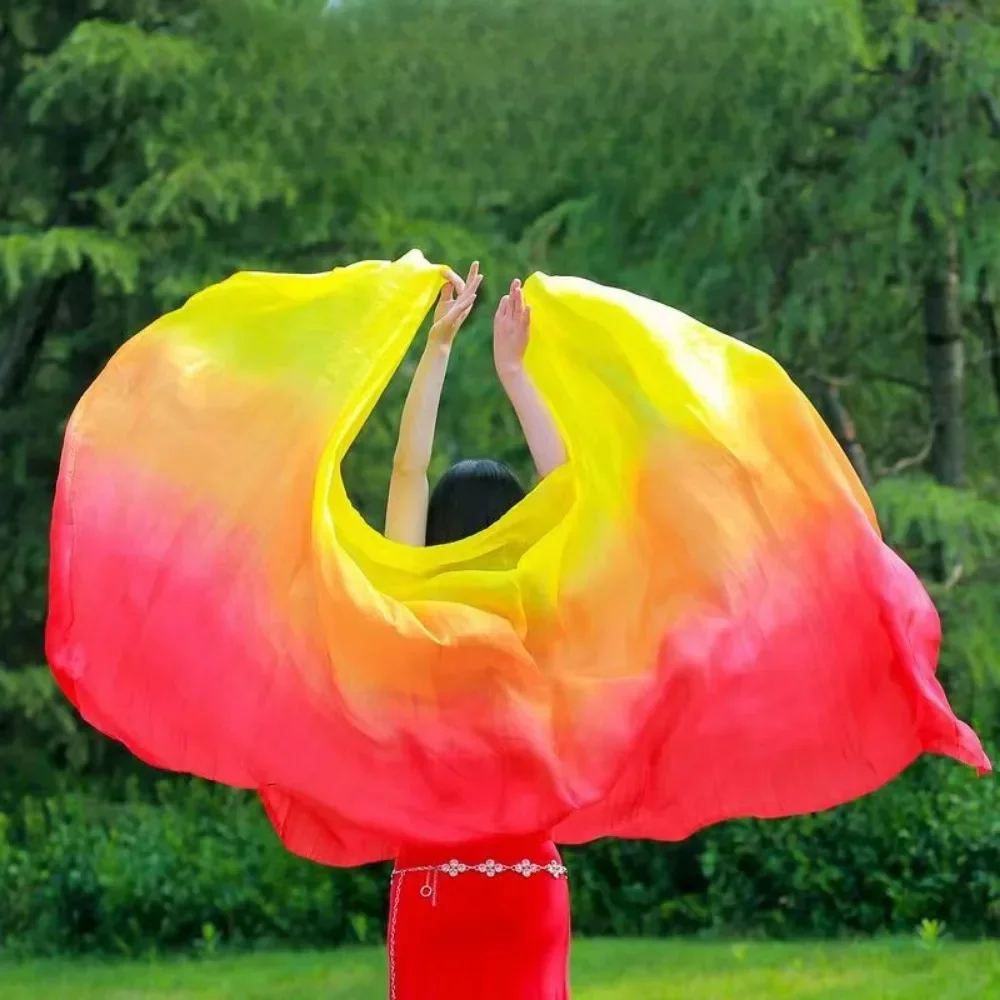 Belly dance Scarf Silk Veils Belly Dance veil Shawls Women Light Hand Thrown Scarf Shawl Gradient Silk Veil Dance Performance
Belly dance Scarf Silk Veils Belly Dance veil Shawls Women Light Hand Thrown Scarf Shawl Gradient Silk Veil Dance Performance