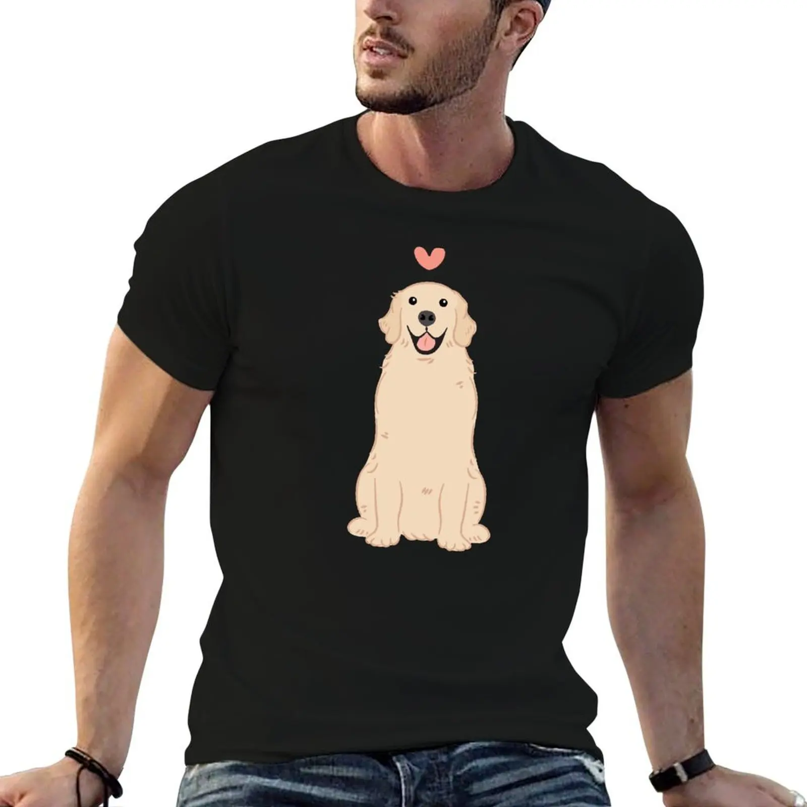 t Golden heavy man Retriever shirt t designer man LOVE T-Shirt Light cotton shirt
t Golden heavy man Retriever shirt t designer man LOVE T-Shirt Light cotton shirt