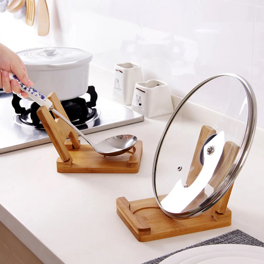 Bamboo Pot Lid Shelf Storage St Cookware ganizer Khaki High Quality Kitchen Utensil Holder Exquisite Design Long Serving
Bamboo Pot Lid Shelf Storage St Cookware ganizer Khaki High Quality Kitchen Utensil Holder Exquisite Design Long Serving