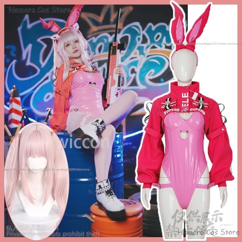 Anime Game NIKKE Goddess Of Victory Cosplay Alice Bunny Girl Costume Sexy Jumpsuit Wigs For Christmas Girls Woman Customized
Anime Game NIKKE Goddess Of Victory Cosplay Alice Bunny Girl Costume Sexy Jumpsuit Wigs For Christmas Girls Woman Customized