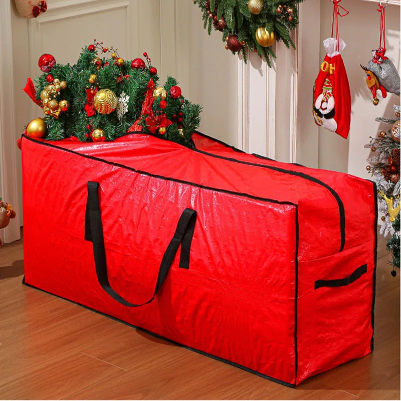 Christmas Tree Storage Bag 122-165cm Artificial Trees Plastic Waterproof Christmas Bag Durable Handles Protective Cover
Christmas Tree Storage Bag 122-165cm Artificial Trees Plastic Waterproof Christmas Bag Durable Handles Protective Cover