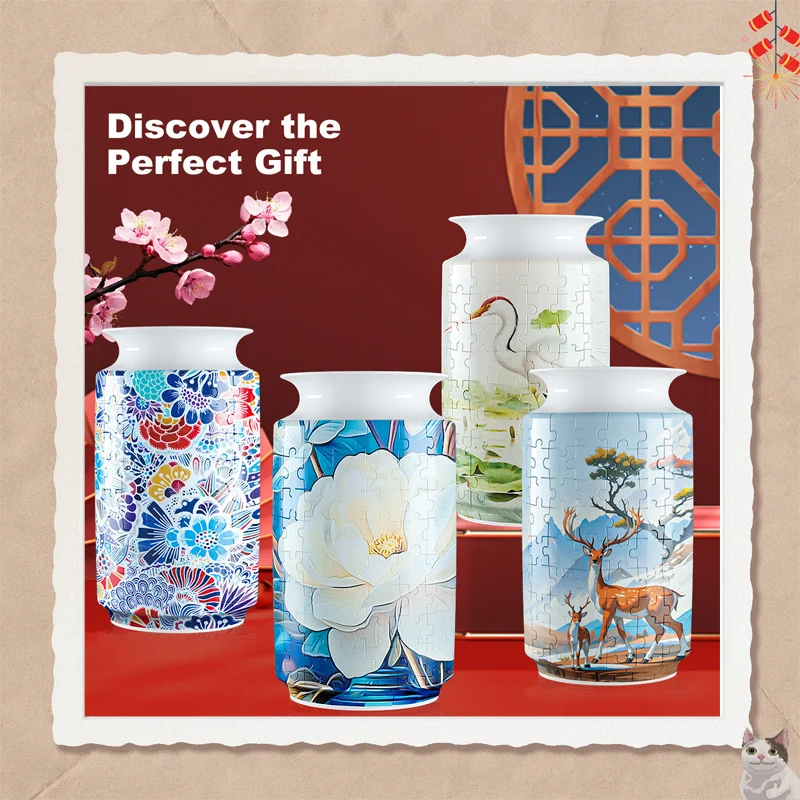 3D Puzzle Vase DIY Living Room Decoration Tool Flower Home Decoration Children's Birthday Christmas Gift Toy Unique style
3D Puzzle Vase DIY Living Room Decoration Tool Flower Home Decoration Children's Birthday Christmas Gift Toy Unique style