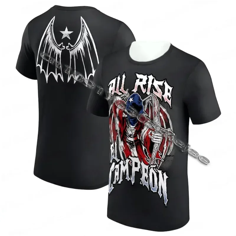 Roman Reigns Men's Wrestling Round Neck Short Sleeve Boxing Champion Fitness Speed Drying Training T-shirt MOTO Short Sleeve
Roman Reigns Men's Wrestling Round Neck Short Sleeve Boxing Champion Fitness Speed Drying Training T-shirt MOTO Short Sleeve