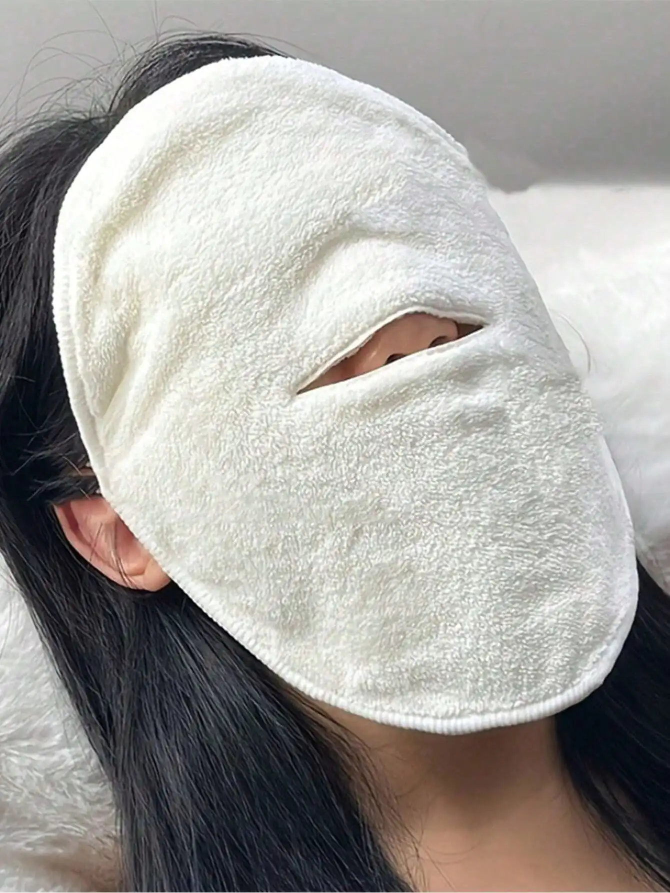 1pc Reusable Thermal Facial Mask Towel, Warm Cool Compress Face Towel for Home Bathroom Beauty Salon
1pc Reusable Thermal Facial Mask Towel, Warm Cool Compress Face Towel for Home Bathroom Beauty Salon