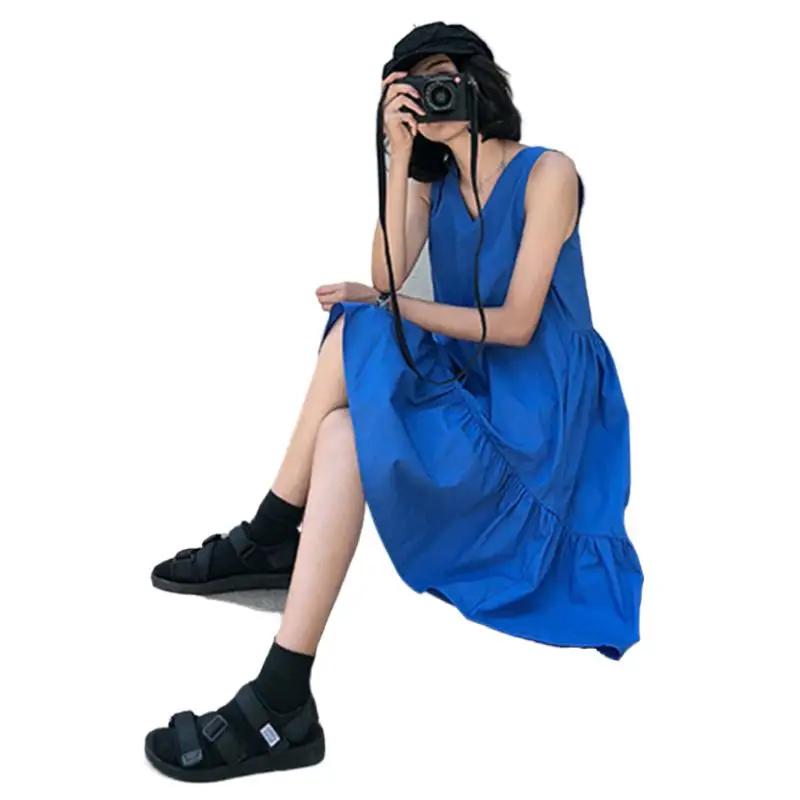 Fashion korean Women Irregular ruffled dress,streetwear V-neck cotton long party dress,brand sexy Bohemian beach dress
Fashion korean Women Irregular ruffled dress,streetwear V-neck cotton long party dress,brand sexy Bohemian beach dress