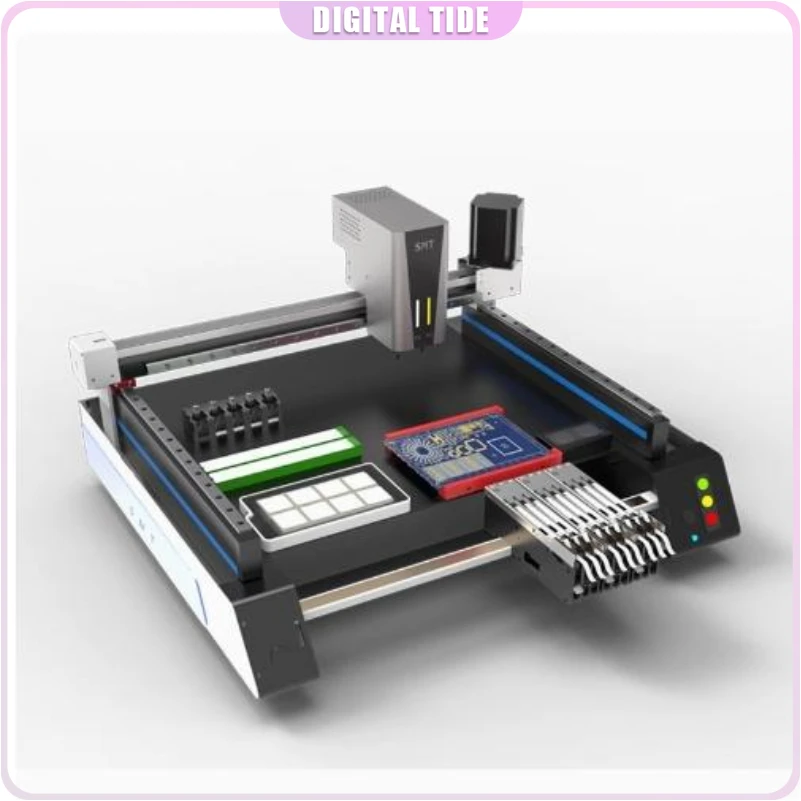220V / 110V Desktop SMT Machine High-speed Fully Automatic Triple Vision Camera Desktop SMT Pick And Place Machine PCB Sampling
220V / 110V Desktop SMT Machine High-speed Fully Automatic Triple Vision Camera Desktop SMT Pick And Place Machine PCB Sampling