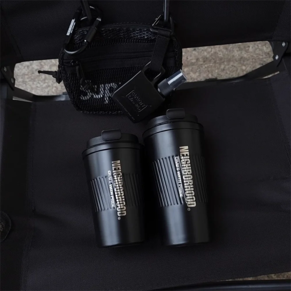 Nbhd-Matte Black Camping Style Thermos Cup, Hand Cup, Simple Coffee, Niche, Stainless Steel Cup, Winter
Nbhd-Matte Black Camping Style Thermos Cup, Hand Cup, Simple Coffee, Niche, Stainless Steel Cup, Winter