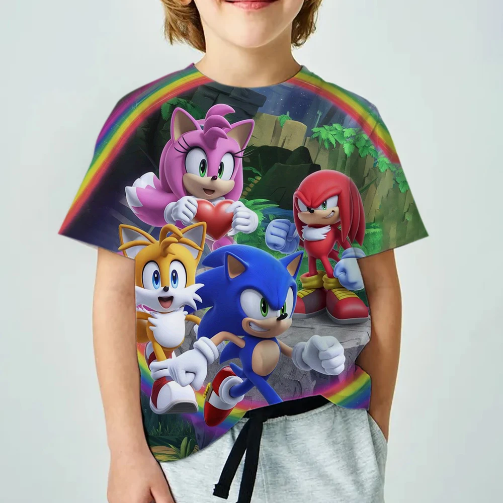 Футболка 2024, детская одежда Sonic 3D для детей, мальчиков и девочек, одежда с мультяшным принтом, анимация, аксессуары для косплея
Футболка 2024, детская одежда Sonic 3D для детей, мальчиков и девочек, одежда с мультяшным принтом, анимация, аксессуары для косплея