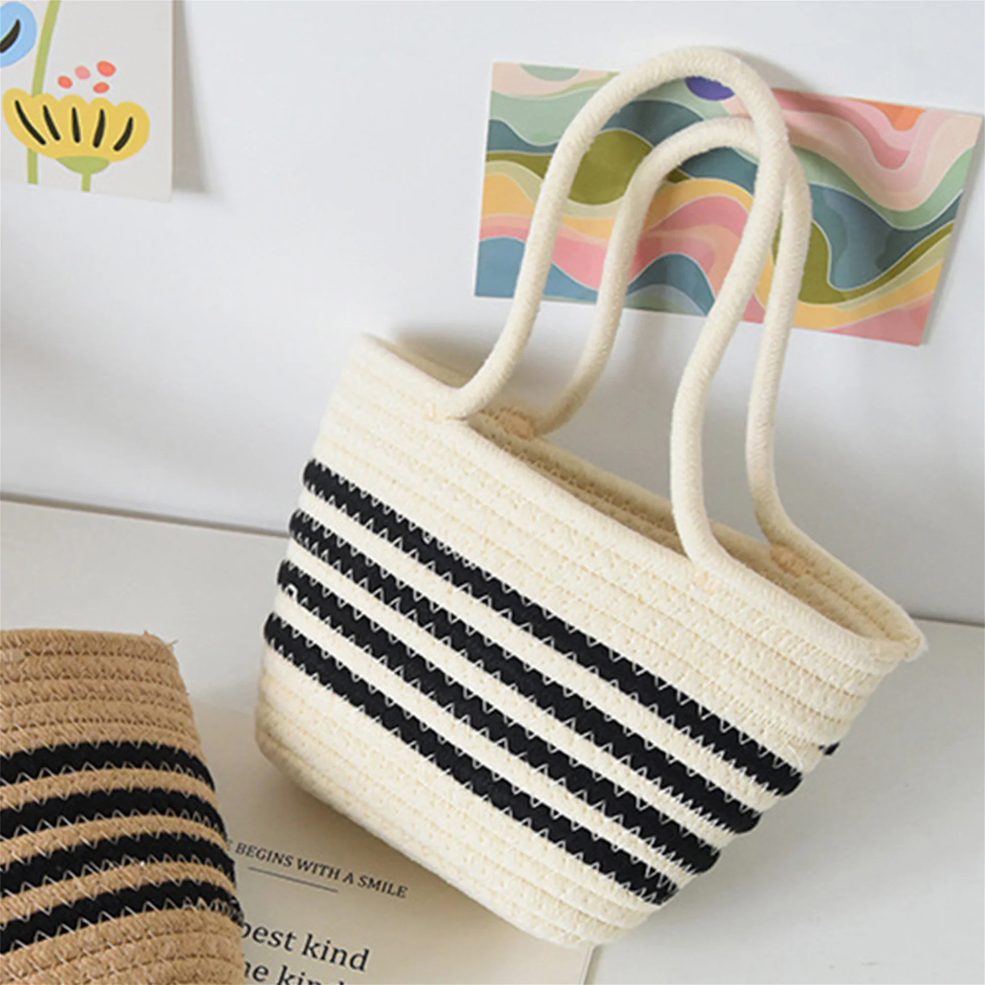 Stylish Handcrafted Tote Bag with Timeless Stripe Design Perfect for Everyday Use and Work Commutes
Stylish Handcrafted Tote Bag with Timeless Stripe Design Perfect for Everyday Use and Work Commutes