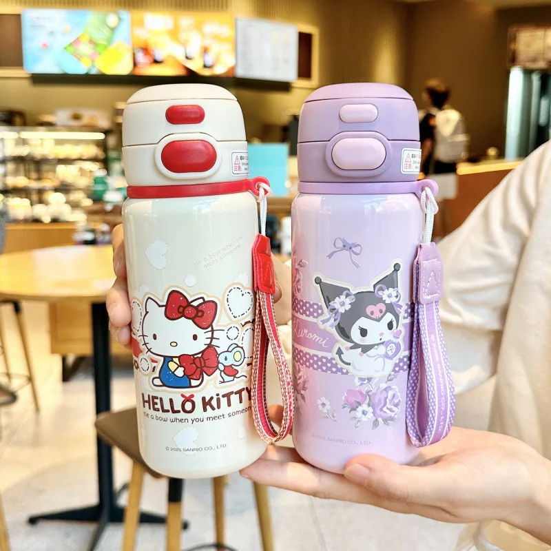 Sanrio Hello Kitty Kuromi My Melody Cinnamoroll Thermos Cup SUS Double Drinking Straw Cup Office Classroom Vehicle Mounted
Sanrio Hello Kitty Kuromi My Melody Cinnamoroll Thermos Cup SUS Double Drinking Straw Cup Office Classroom Vehicle Mounted