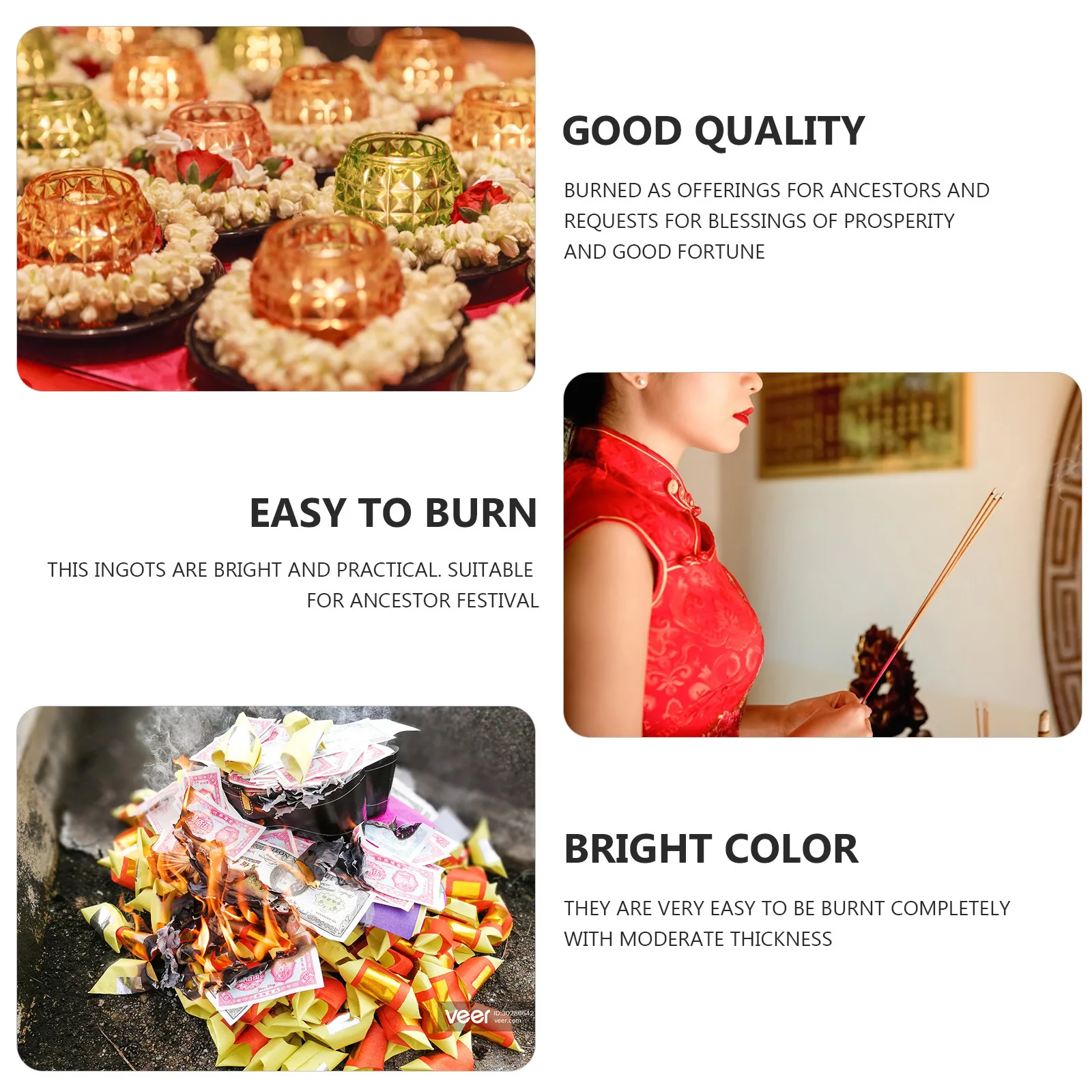 90pcs Gold Ingots Compact Bright For Ancestor Worship Tomb Sweep Festival Votive Paper Made Chinese Traditional Sacrificing
90pcs Gold Ingots Compact Bright For Ancestor Worship Tomb Sweep Festival Votive Paper Made Chinese Traditional Sacrificing