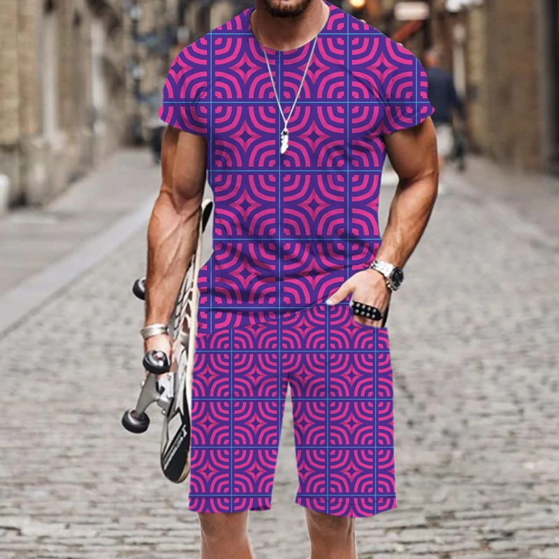 Men's T-shirt Shorts Set 3D Printed Retro Classic 2022 New Tracksuit Beach Tops Casual Fashion O Neck Summer Street Sportswear
Men's T-shirt Shorts Set 3D Printed Retro Classic 2022 New Tracksuit Beach Tops Casual Fashion O Neck Summer Street Sportswear
