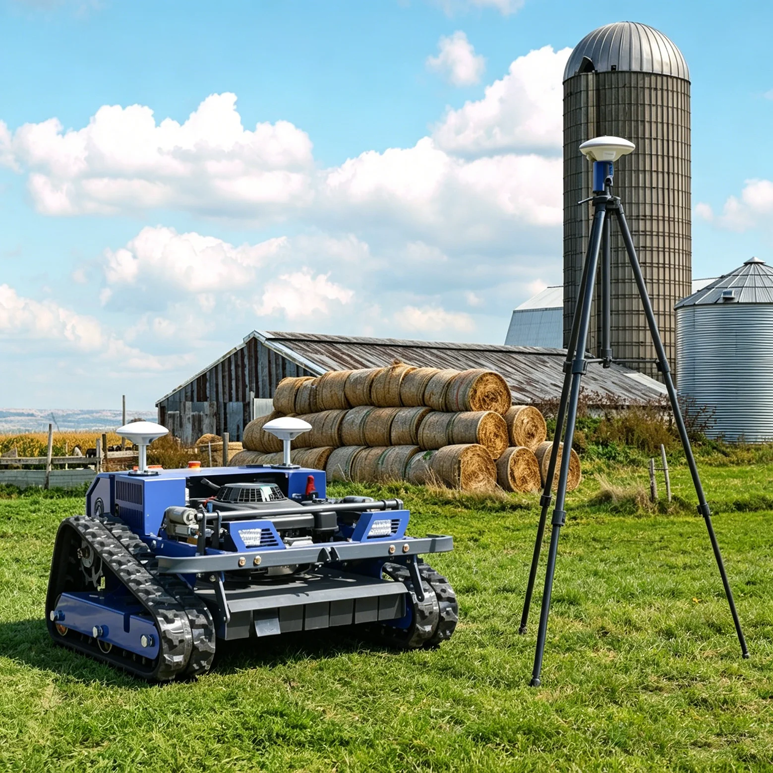 Customized four stroke lawn mower robot garden orchard tracked remote-controlled slope lawn mower
Customized four stroke lawn mower robot garden orchard tracked remote-controlled slope lawn mower