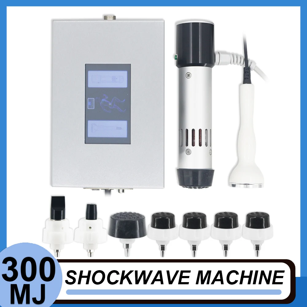 300MJ Shockwave Therapy Machine 2In 1 Ultrasound Instrument Muscle Massage Plantar Fascitis Pain Relief Health Care Massager
300MJ Shockwave Therapy Machine 2In 1 Ultrasound Instrument Muscle Massage Plantar Fascitis Pain Relief Health Care Massager