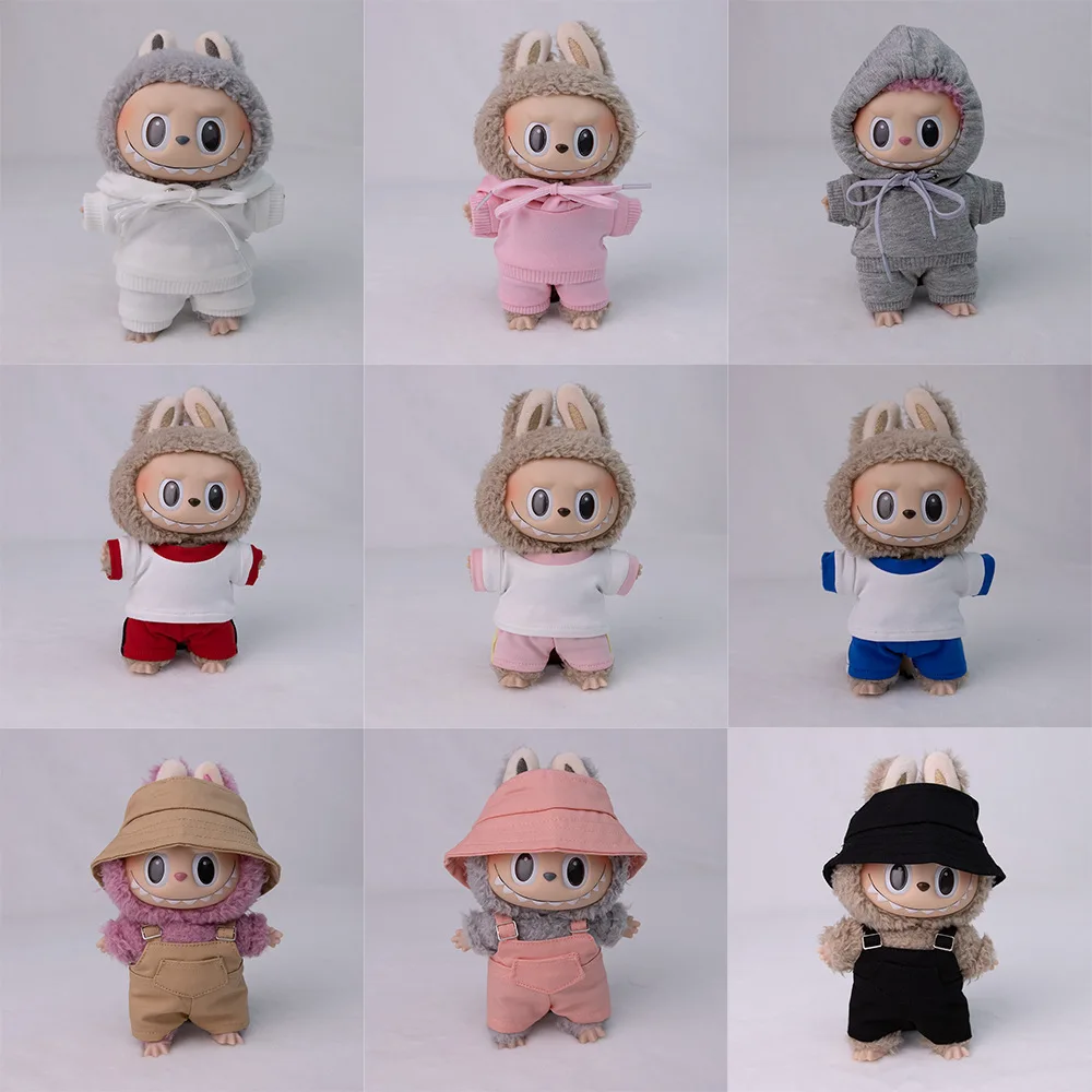 For 17cm Labubu Doll Clothes Fashion Clothes Hoodies Doll Clothes Color Match Hoodies Dolls Accessories
For 17cm Labubu Doll Clothes Fashion Clothes Hoodies Doll Clothes Color Match Hoodies Dolls Accessories
