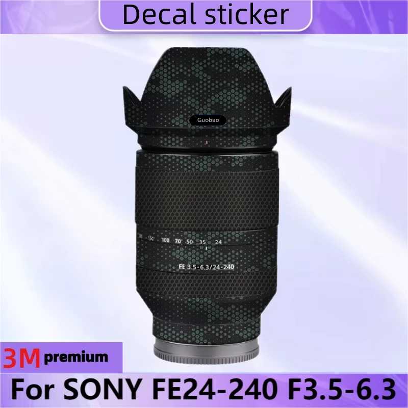 SEL24240 Lens Sticker For Sony FE24-240 Decal Skin for Sony FE 24-240 f/3.5-6.3 OSS Lens Decal Protector 24-240 Lens Cover Film
SEL24240 Lens Sticker For Sony FE24-240 Decal Skin for Sony FE 24-240 f/3.5-6.3 OSS Lens Decal Protector 24-240 Lens Cover Film