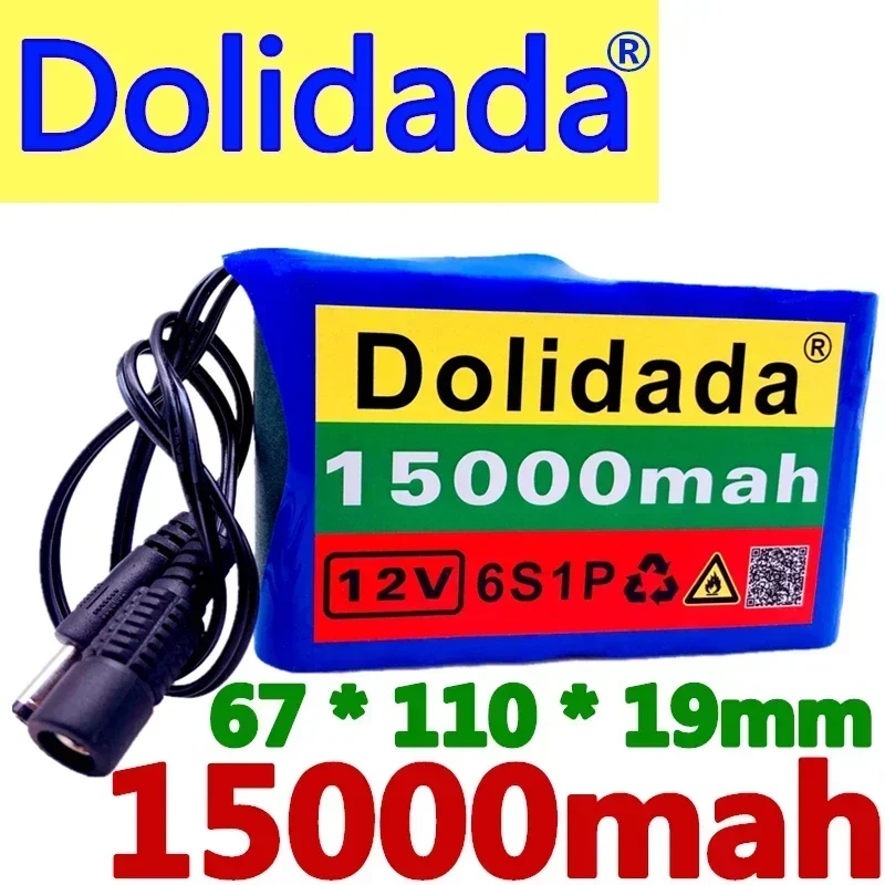Новый блок батарей 12 В 6S1P, 15 Ач, 18650, аккумуляторная емкость 12,6, 15000 В постоянного тока, мАч, камера видеонаблюдения, монитор
Новый блок батарей 12 В 6S1P, 15 Ач, 18650, аккумуляторная емкость 12,6, 15000 В постоянного тока, мАч, камера видеонаблюдения, монитор