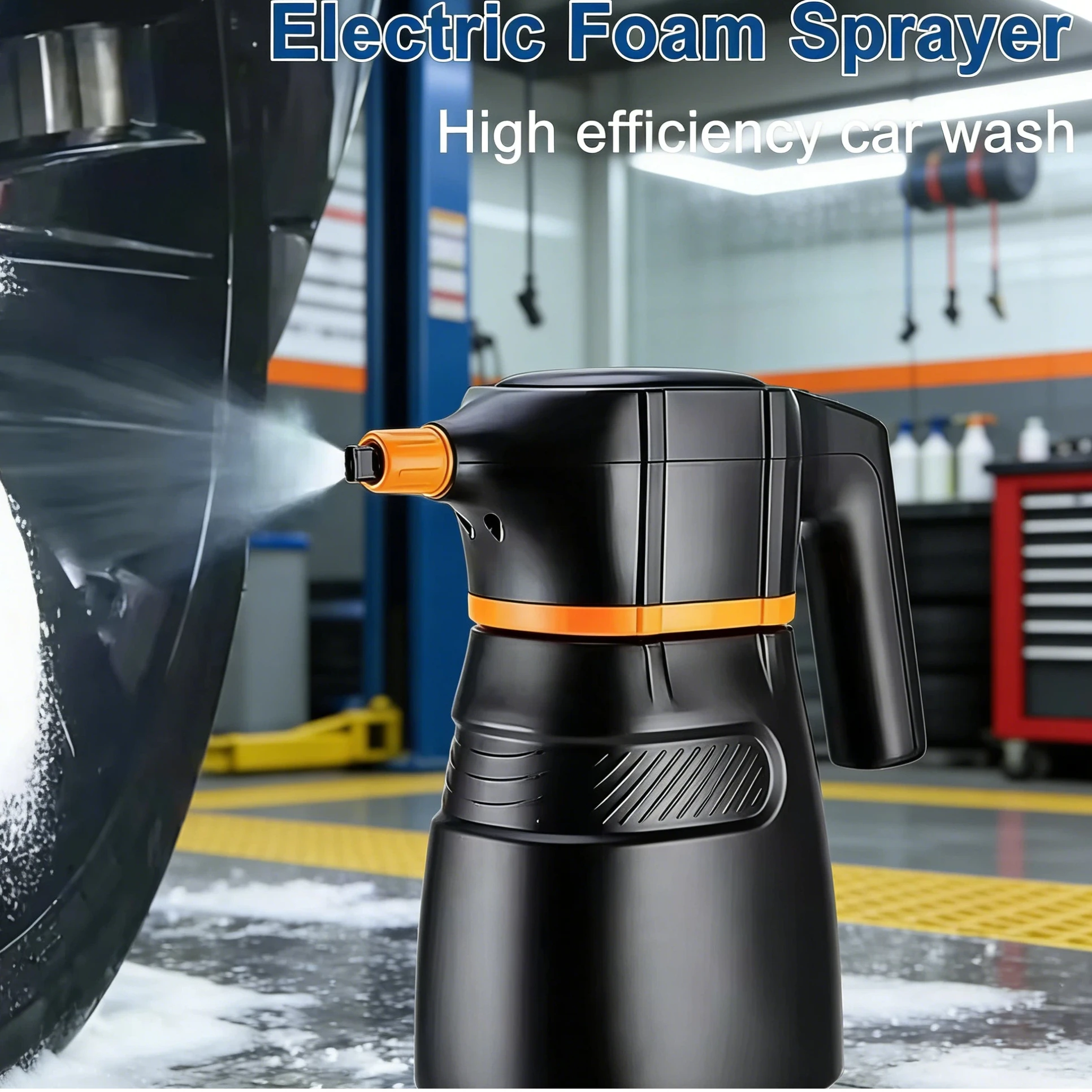 Electric Foam Sprayer Car Wash Clean Detailing Snow Cannon High Pressure Water Gun Battery Powered for Car Wash Foam Can 1.5/2L
Electric Foam Sprayer Car Wash Clean Detailing Snow Cannon High Pressure Water Gun Battery Powered for Car Wash Foam Can 1.5/2L