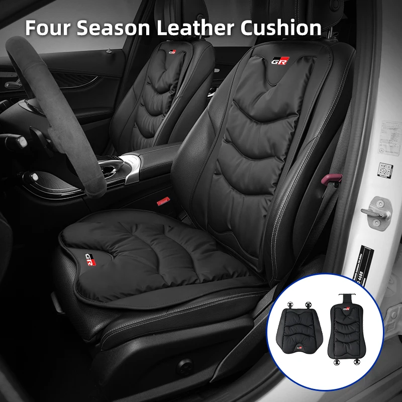 Car Front Rear Seat Cover Leather Cushion Backrest Protective Mat Accessories For Toyota GR Avensis GR86 T25 Gazoo Racing
Car Front Rear Seat Cover Leather Cushion Backrest Protective Mat Accessories For Toyota GR Avensis GR86 T25 Gazoo Racing