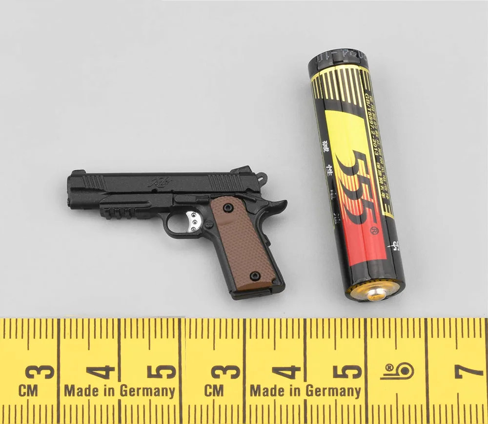 1/6 простой и простой персональный подрядчик Mlitary, вторичное оружие M1911 с зажимами, Модель B, Модель E, не настоящая вещь для фаната
1/6 простой и простой персональный подрядчик Mlitary, вторичное оружие M1911 с зажимами, Модель B, Модель E, не настоящая вещь для фаната