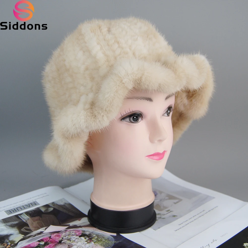 New Style Luxury Knitted 100% Natural Mink Fur Hats Women Beanies Solid Real Mink Fur Caps Winter Lady Party Fur Hat Skullies
New Style Luxury Knitted 100% Natural Mink Fur Hats Women Beanies Solid Real Mink Fur Caps Winter Lady Party Fur Hat Skullies