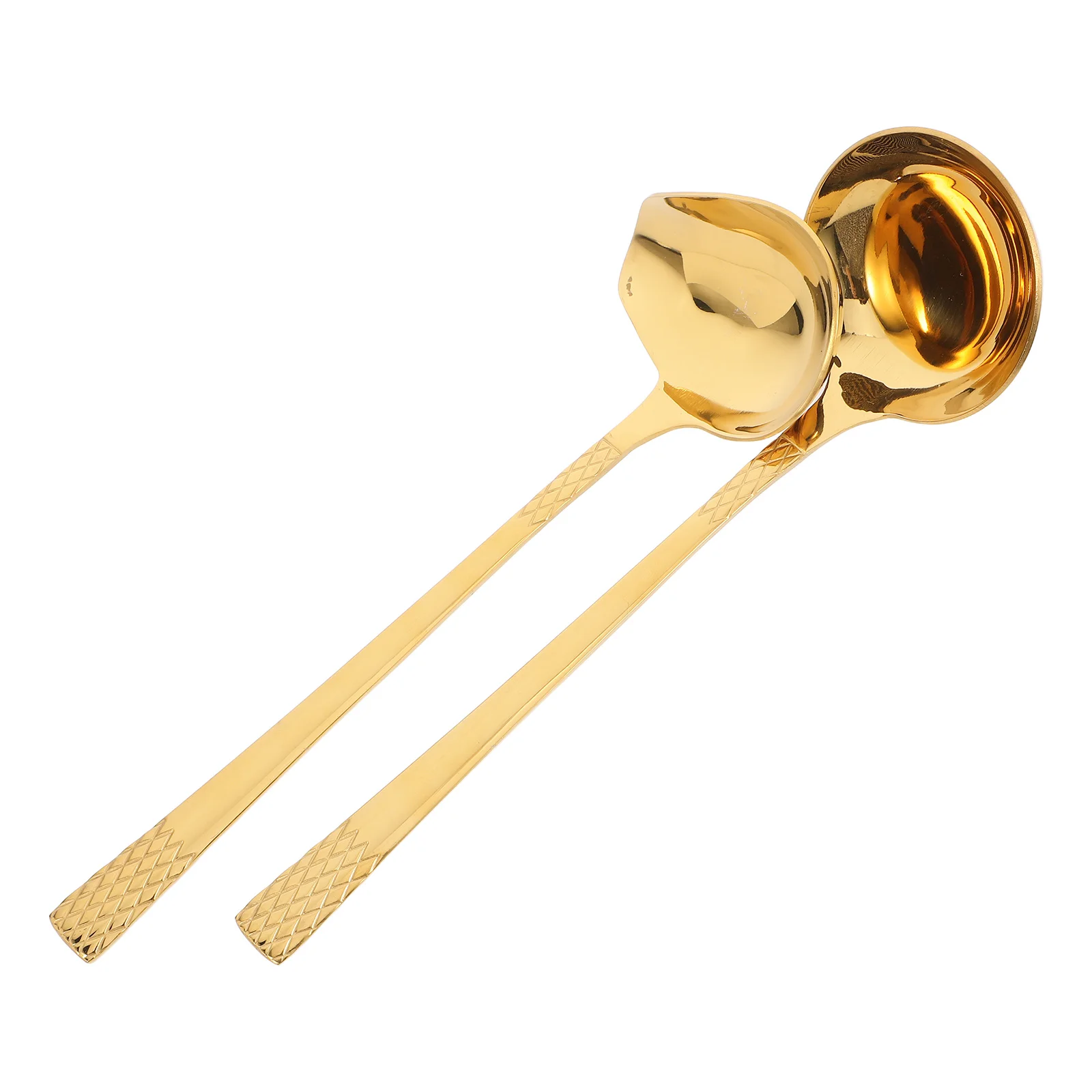 2Pcs Spoon Stainless Steel Sauce Ladle Large Capacity Kitchen Tool Versatile Use Creative Design Material Soup
2Pcs Spoon Stainless Steel Sauce Ladle Large Capacity Kitchen Tool Versatile Use Creative Design Material Soup