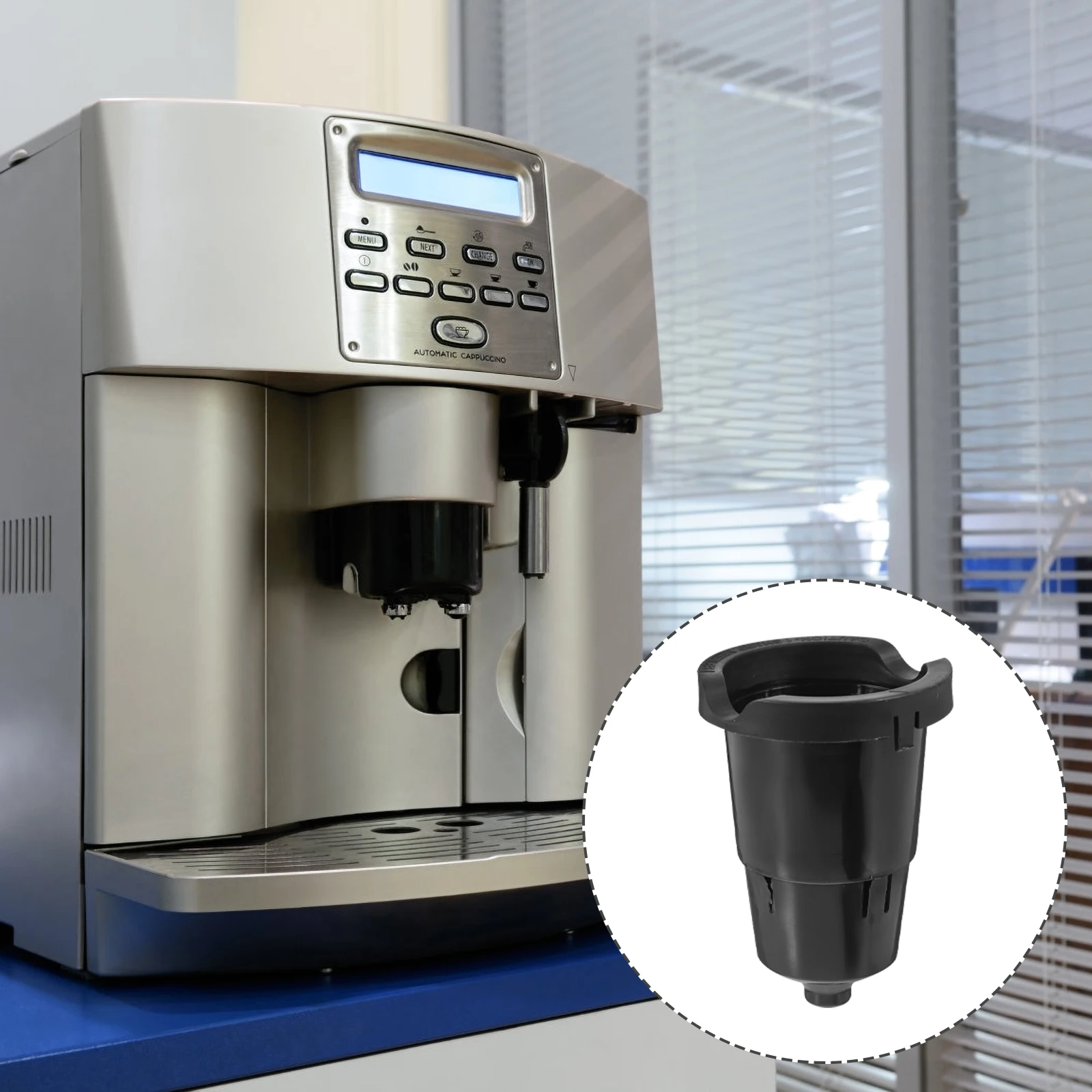 1 шт. многоразовая чашка премиум-класса из полипропилена для машины, фильтр для кофемашины, фильтр для эспрессо, корзина для кофе
1 шт. многоразовая чашка премиум-класса из полипропилена для машины, фильтр для кофемашины, фильтр для эспрессо, корзина для кофе