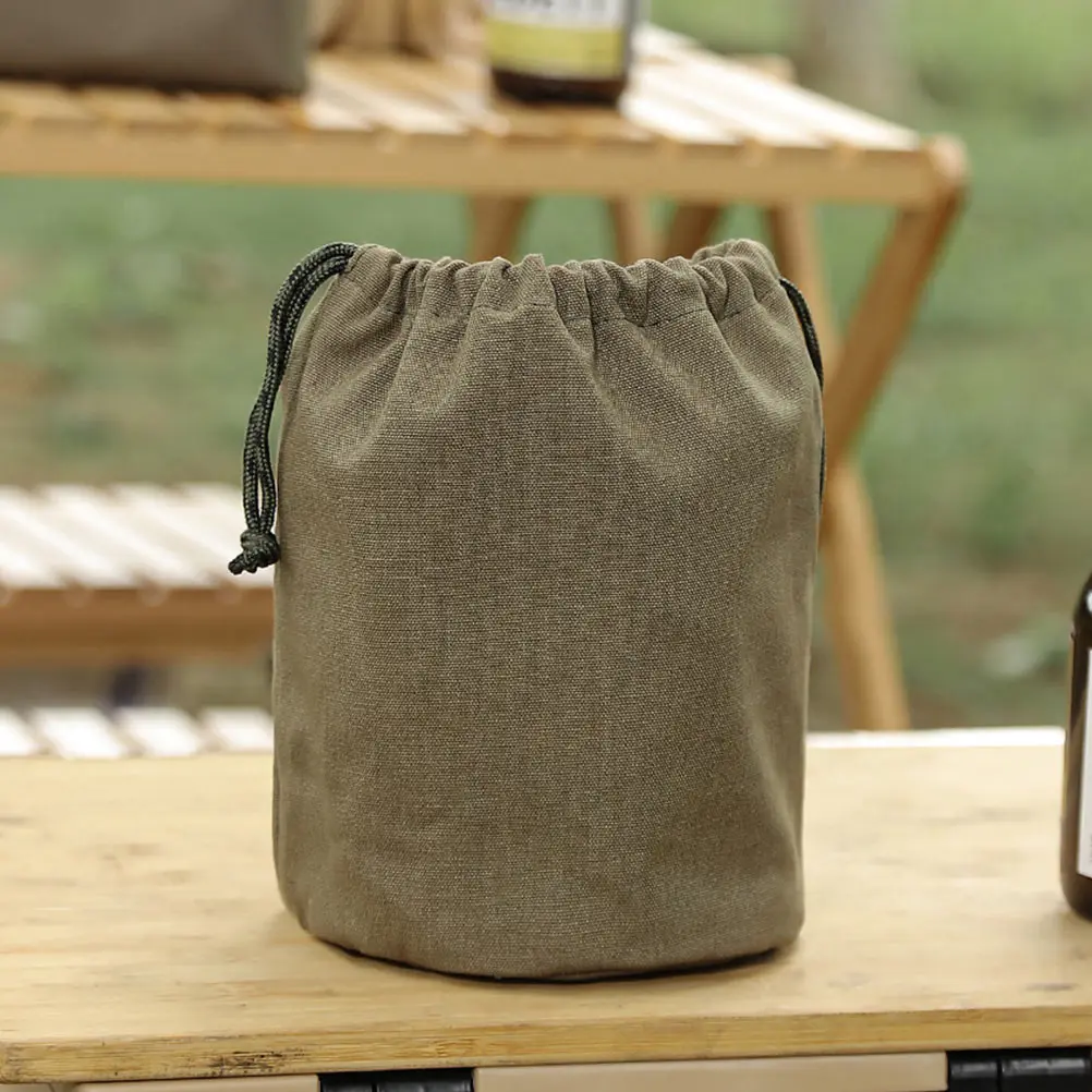 Camping Storage for Cookware Dishware Hanging Canvas Multi Canvas Storage Bag Functional Dust Bag Container
Camping Storage for Cookware Dishware Hanging Canvas Multi Canvas Storage Bag Functional Dust Bag Container