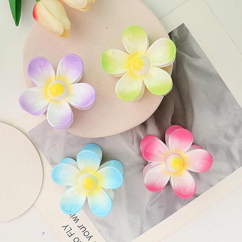 Large Flower Clip Gradient Candy Color Shark Clip On The Back Of The Head Sweet Girly Style Hair Clip Hair Accessories
Large Flower Clip Gradient Candy Color Shark Clip On The Back Of The Head Sweet Girly Style Hair Clip Hair Accessories