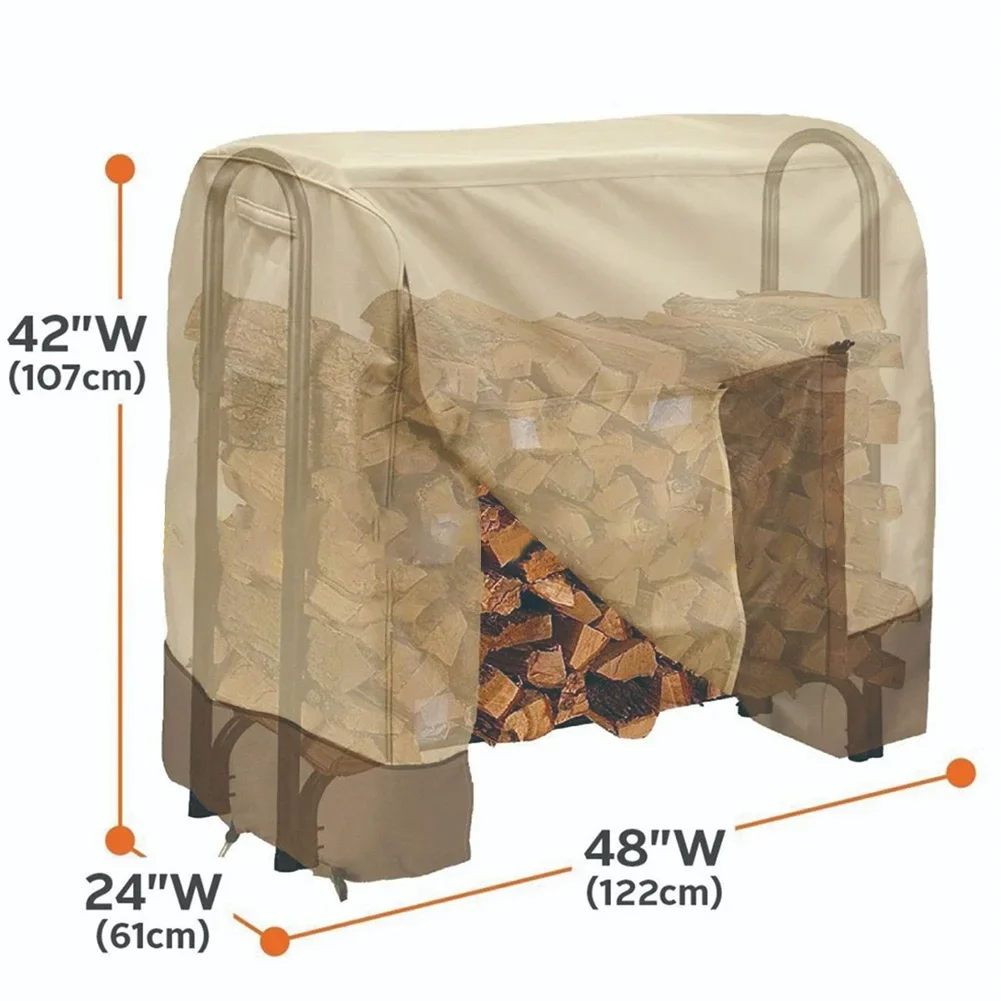 Water Resistant 210D Oxford Cloth Firewood Cover with Front and Side Closures and Carrying Bag for Outdoor Use
Water Resistant 210D Oxford Cloth Firewood Cover with Front and Side Closures and Carrying Bag for Outdoor Use