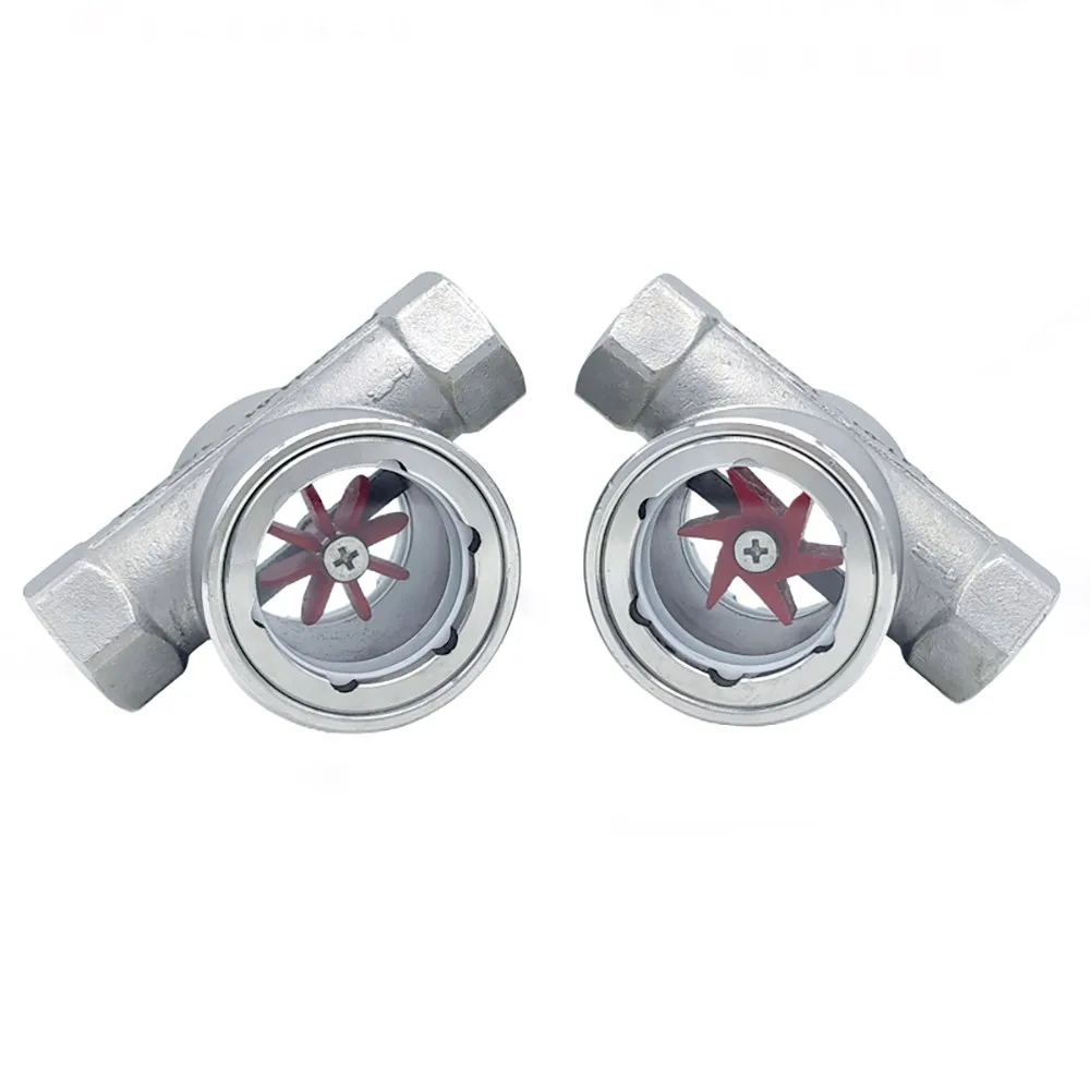 1/4 "- "2" BSPT Inner Screw 304 Stainless Steel Window Flow Indicator With Impeller Surface Flow Observer Water Oil
1/4 "- "2" BSPT Inner Screw 304 Stainless Steel Window Flow Indicator With Impeller Surface Flow Observer Water Oil