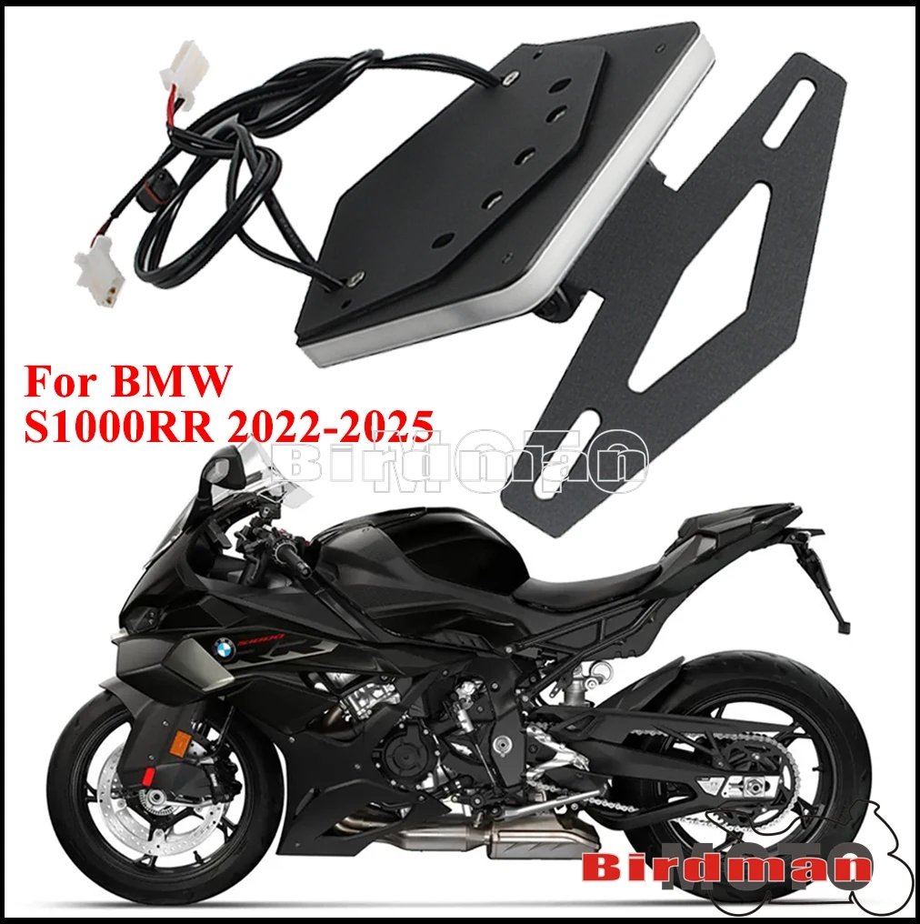 Motorcycle Tail Tidy License Plate Bracket Rear Tail Light Brake Turn Signal Integrated Lamp For BMW S1000RR S 1000 RR 2022-2025
Motorcycle Tail Tidy License Plate Bracket Rear Tail Light Brake Turn Signal Integrated Lamp For BMW S1000RR S 1000 RR 2022-2025