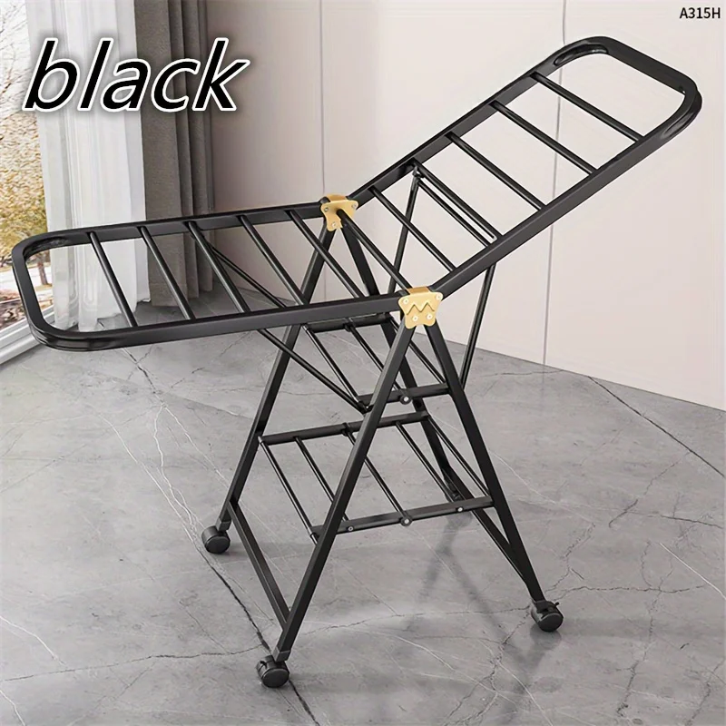 1 piece of modern stainless steel foldable laundry drying rack with a large capacity of 3 layers and 21 hanging rods
1 piece of modern stainless steel foldable laundry drying rack with a large capacity of 3 layers and 21 hanging rods