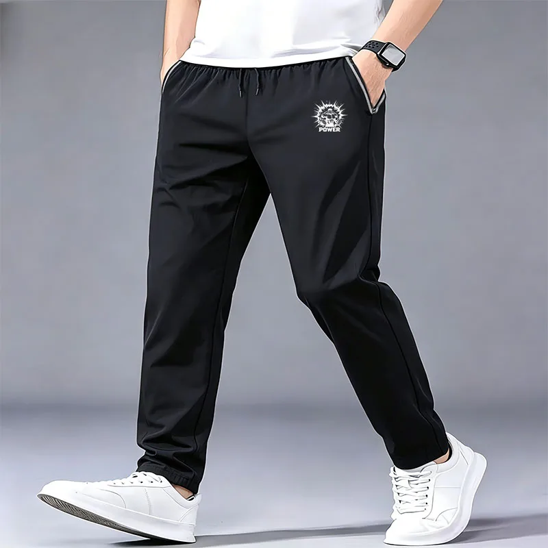 Men Skull POWER Muscle Print Jogger Pants Elastic Drawstring Waist Quick Dry Lightweight Sports Trousers Gym Fitness Running Swe
Men Skull POWER Muscle Print Jogger Pants Elastic Drawstring Waist Quick Dry Lightweight Sports Trousers Gym Fitness Running Swe